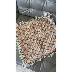 PINE CONE HILL Anotolia print linen tassled 20”x20” Decorative pillow